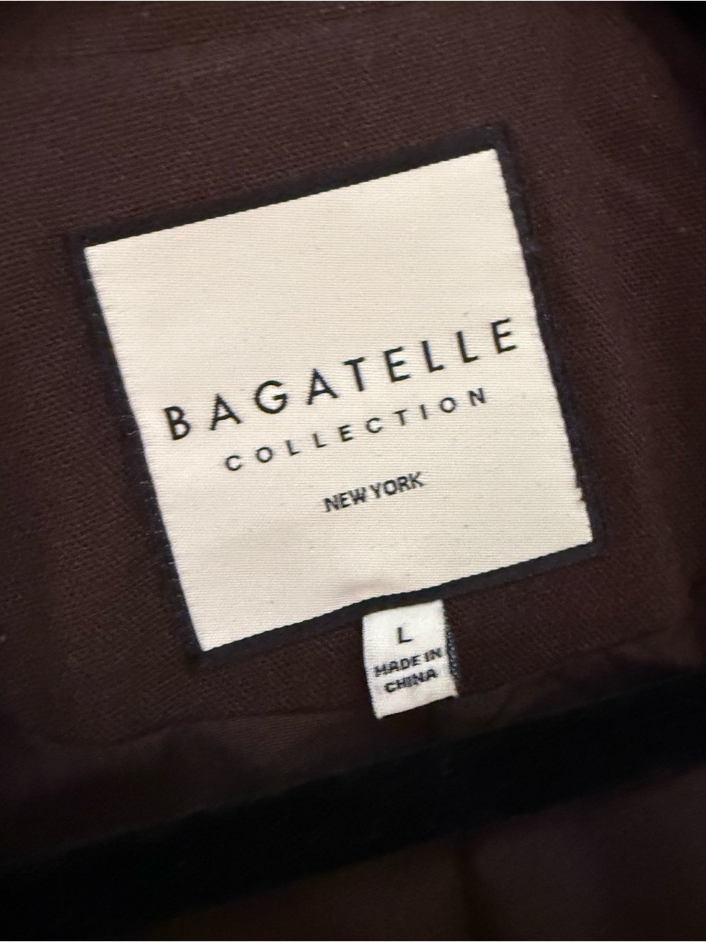 bagatelle Brown Drawstring-Waist Blazer Jacket - Picture 2 of 4